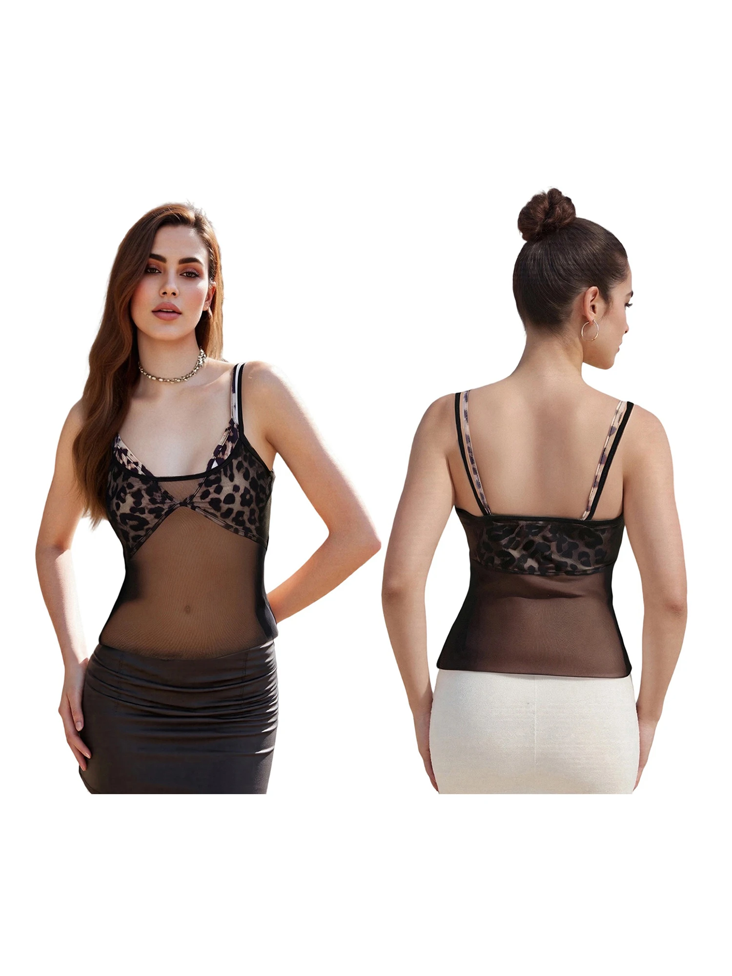 Completo da donna in 2 pezzi con top corto con spalle scoperte e pantaloni a gamba larga a vita alta per le vacanze casual al mare