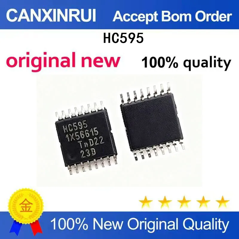 (5-100 Pieces) Brand new original 74HC595PW TSSOP16 HC595 spot chip IC