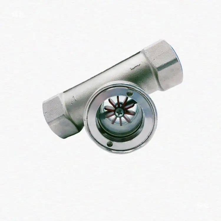 Sight Water Flow Indicator BSP Stainless Steel 304 with Plastic Impeller