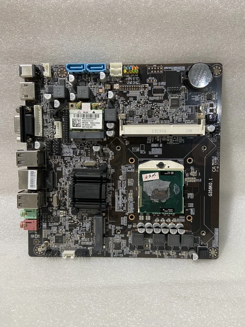 For mini industrial computer, the main board TG-HM65-G3201 G358K DDR3 HDMI interface  (store no. 0583）