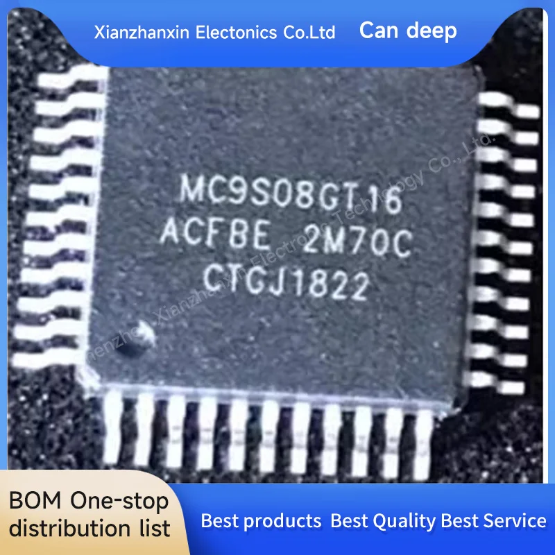 1PCS/LOT MC9S08GT16ACFBE MC9S08GT16 QFP44 Microcontroller chip