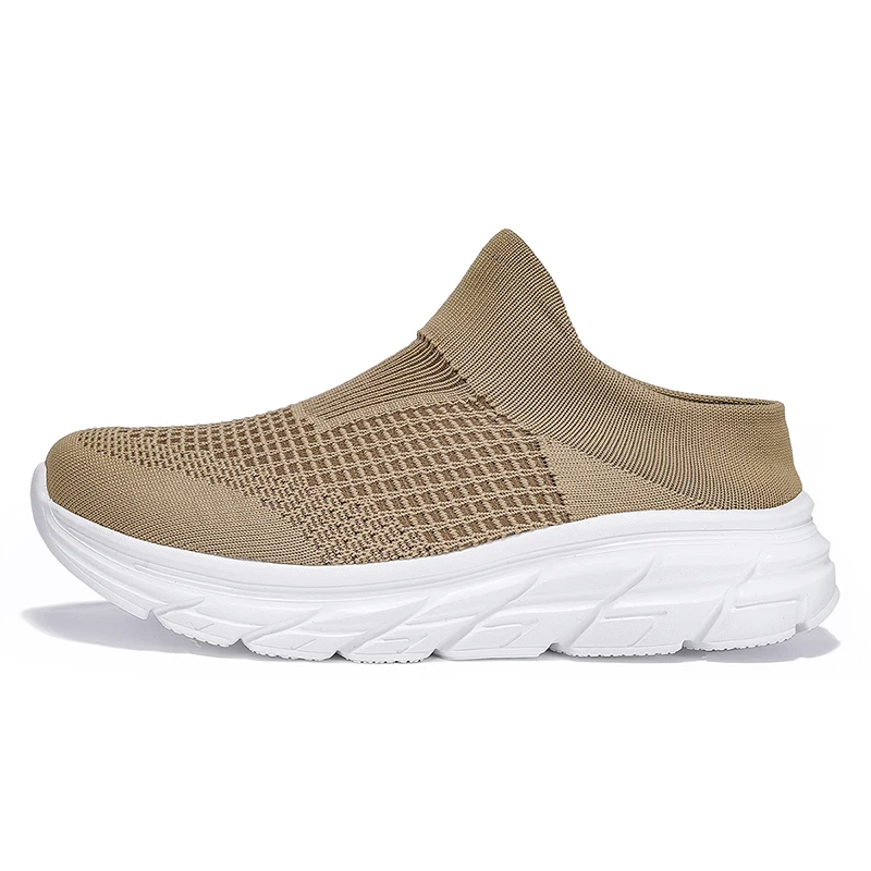 Unisex Cheap Big Size 47 48 Half Shoes Men Slip On Casual Shoes Sneakers Summer Breathable Lightweight