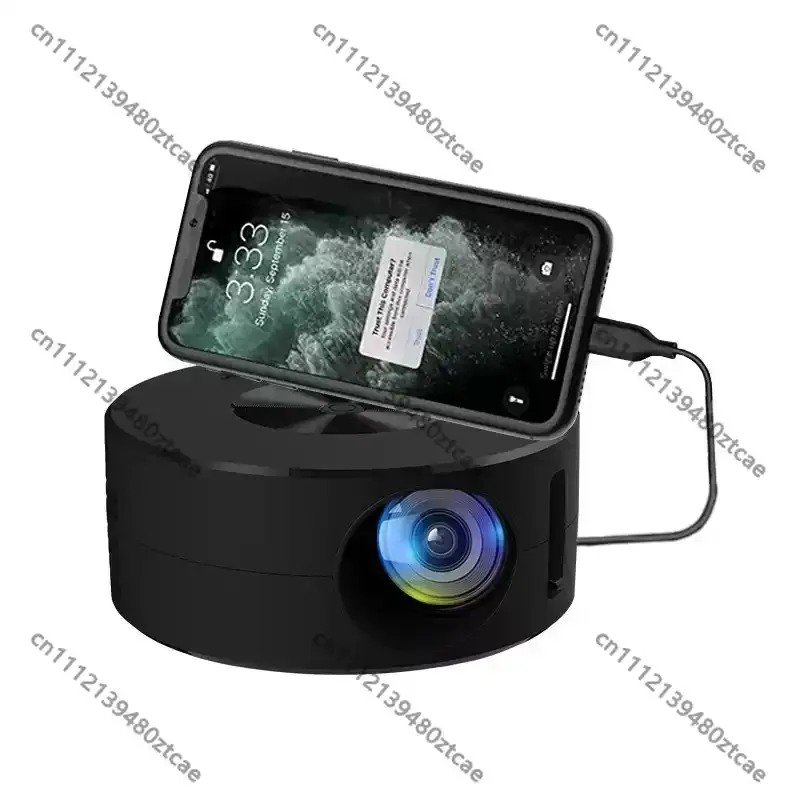 Portable Mini Projector HD Home Theater Video Projector Support Media Player For Home Entertainment Outdoor Movie