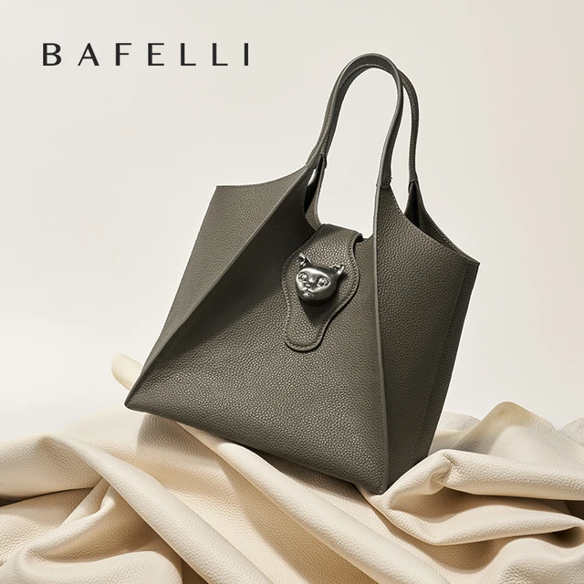 BAFELLI 2026 DAMSKA TORBA PODRÓŻNA ZE SKÓRY NATURALNEJ, MODNA, LUKSUSOWA, UNISEX, TOREBKA, BIZNESOWA, STYLOWA, DESIGNERSKA
