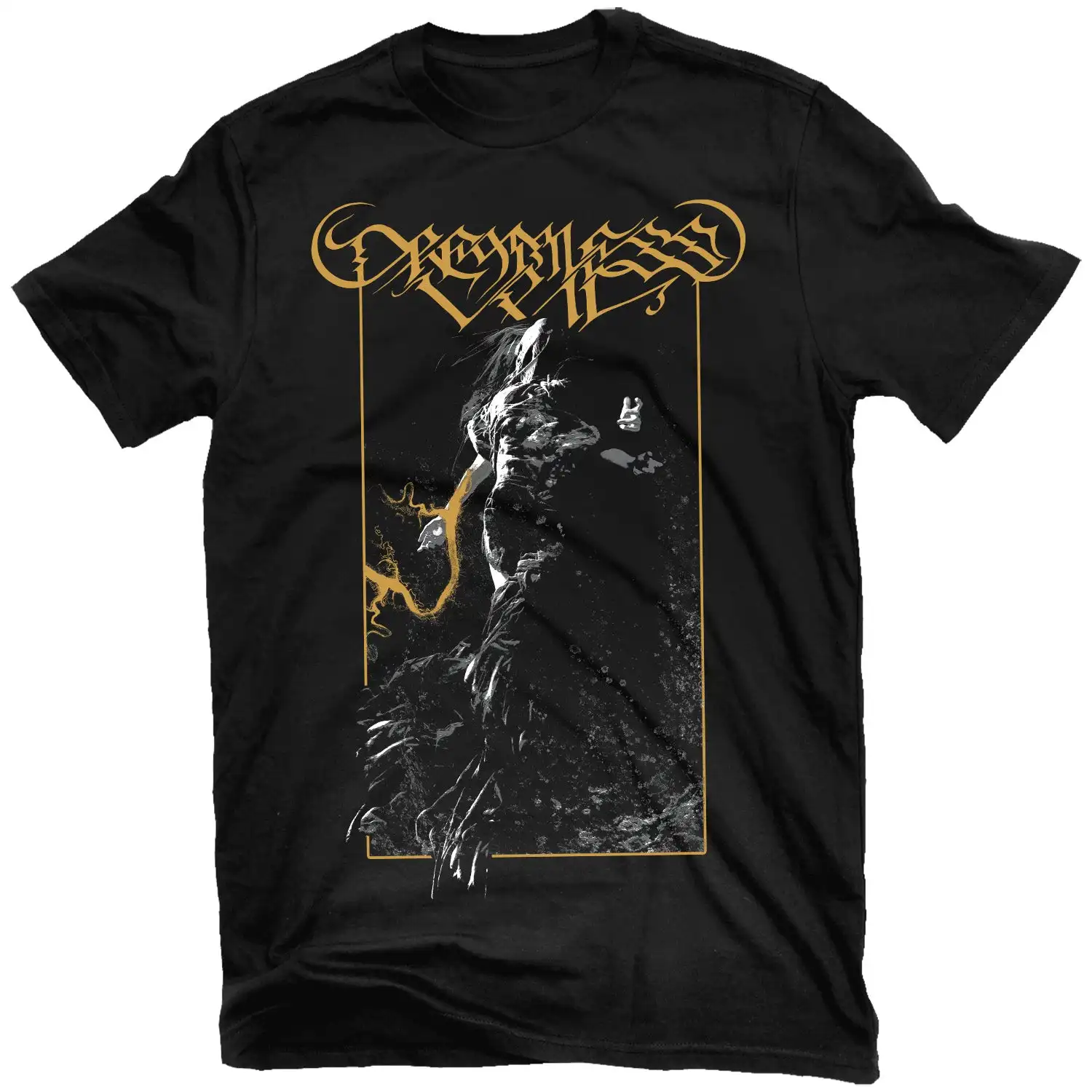 Dreamless Veil  Every Limb of The Flood Band Graphic Tee 100% Cotton Round Neck Casual Unisex T-shirt Summer Top