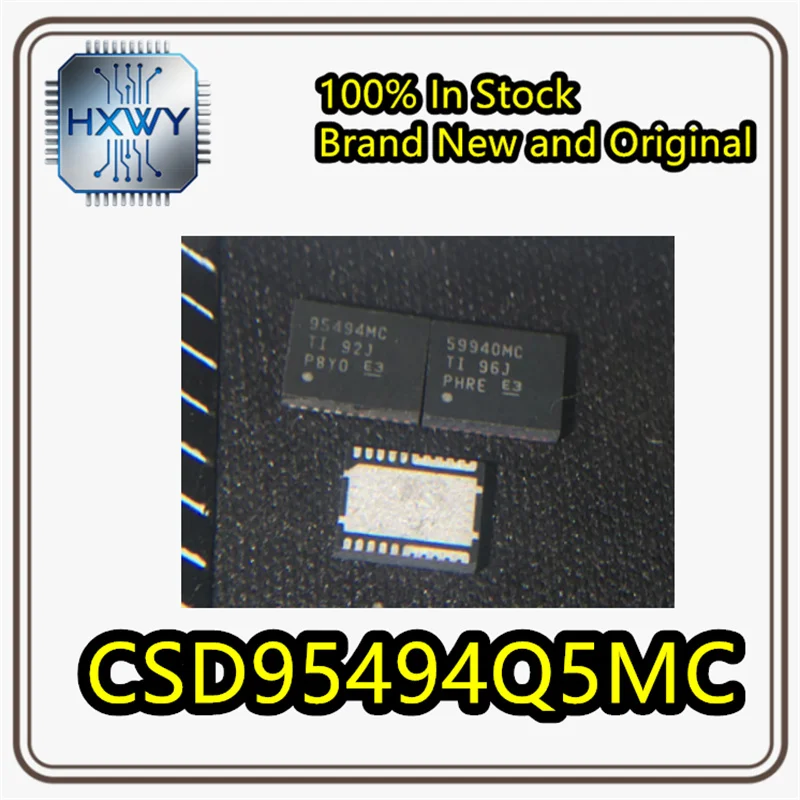 (1/10 piece) CSD95494Q5MC QFN12 Power Management Chip, Brand New Original In Stock Electronic Device IC
