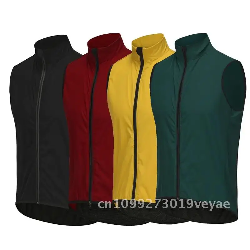 

Rsantce мужская ветрозащитная водонепроницаемая велосипедная майка легкая куртка без рукавов Mtb велосипедная форма велосипедная одежда жилет