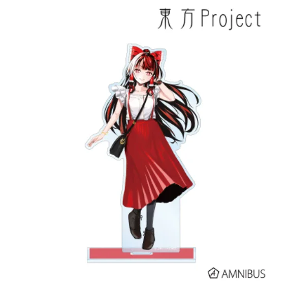 Anime Touhou Project Komeiji Koishi Hakurei Reimu Acrylic Stand Figure Model Plate Cosplay Collection Desktop Decor BTDM