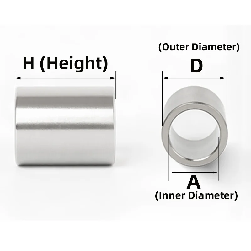Stainless Steel Spacer Washer Standoff Sleeve Screw Isolation Column Hollow Shaft Bushing Heightening Pad