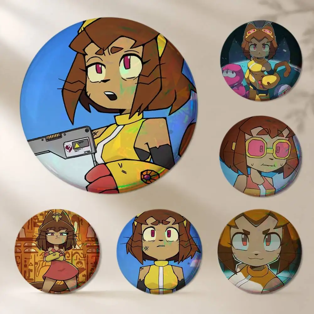Cartoon G-Gameoverse Brooches Cartoon Badge Pins Backpack Hat Accessories Friend Gift