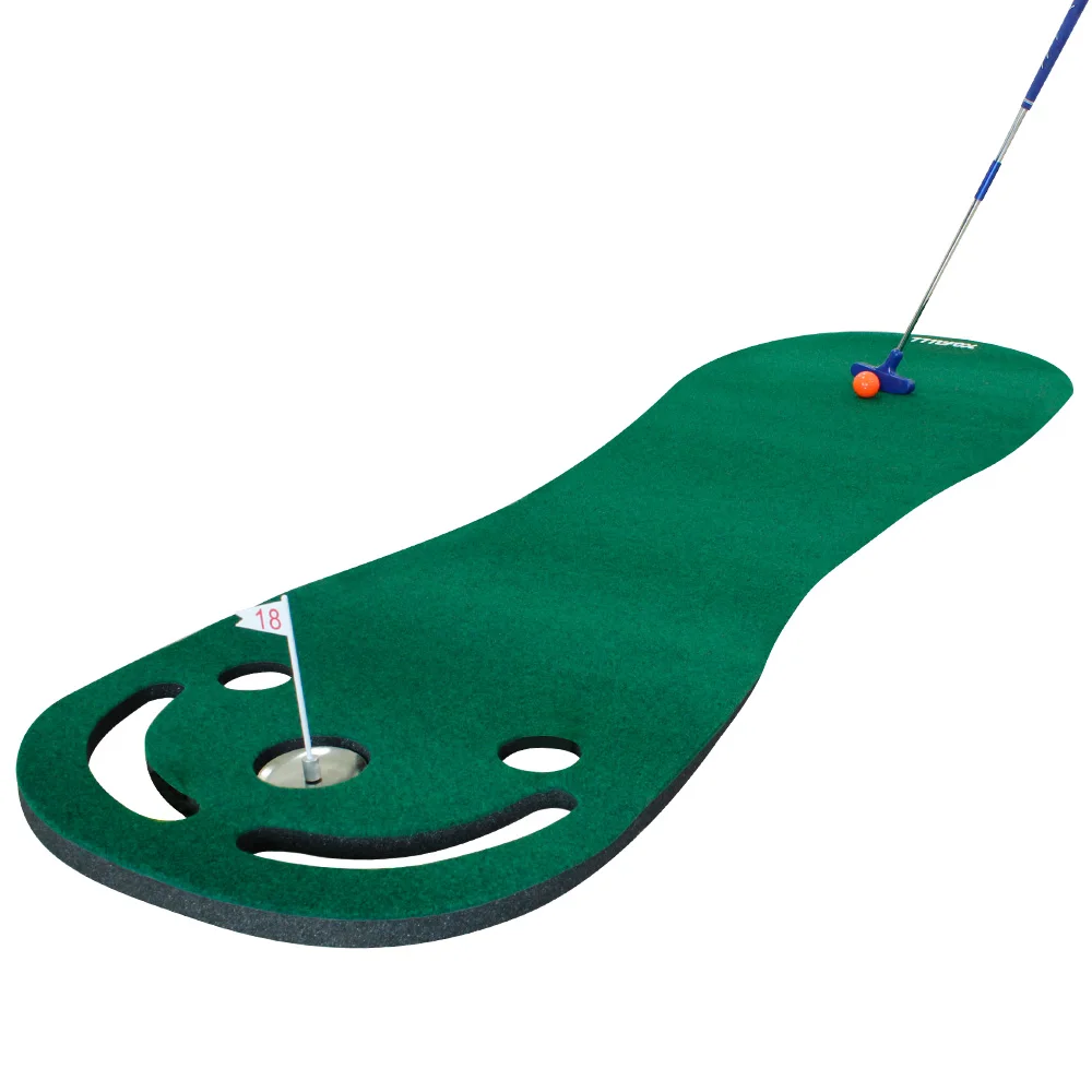 

Indoor Golf Putting Green Mat Practice Outdoor Training Pad For Kid Game Carpet