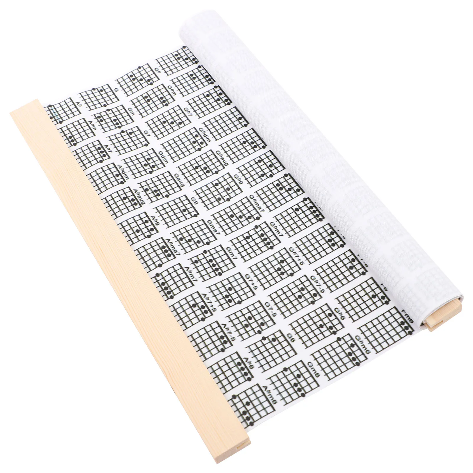 

Guitar Finger Table Poster Music Wall Art Beginner Decorations Chord Classical Chords Chart