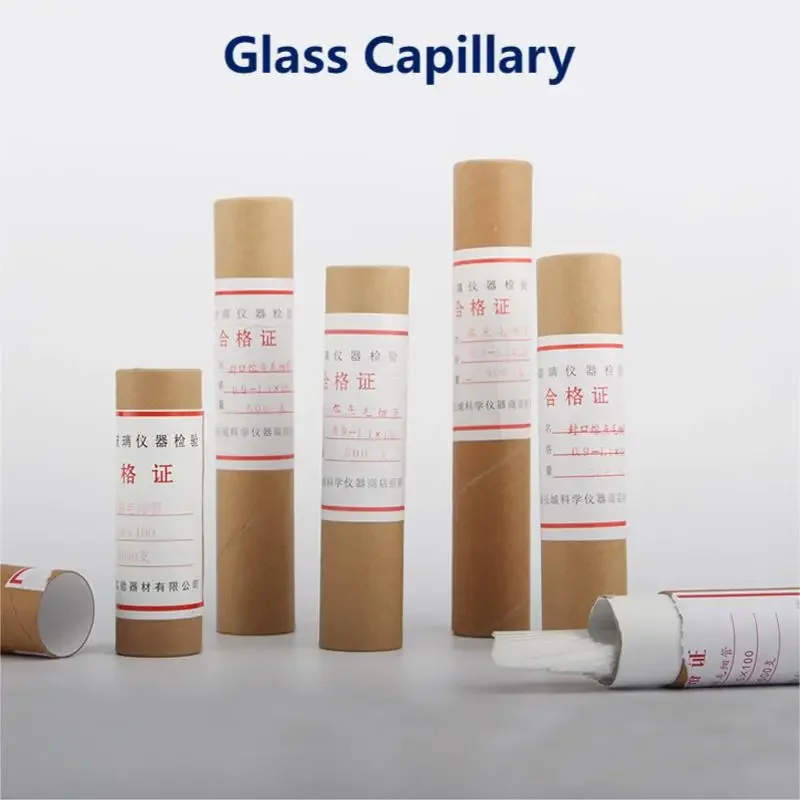 Lab Sampling Capillary Glass Capillary Laboratory Melting Point Capillary Spotting Tube Melting Point Instrument Length 100mm