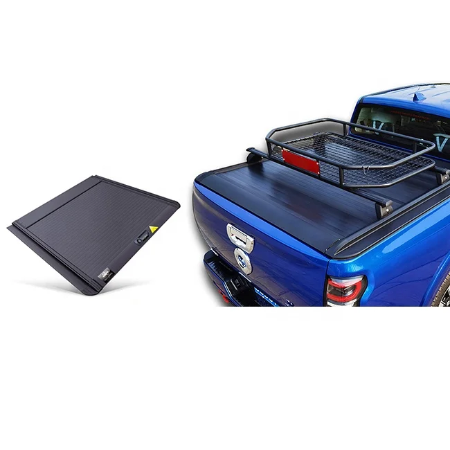 

High Quality Car Accessories Retractable Roller Lid Shutter Roll Up Tonneau Cover for Hilux Ford Ranger Triton