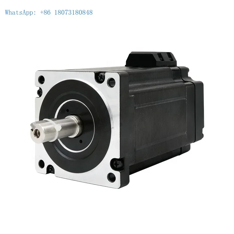 

86J18118EC-1000-LS China factory 8.5N.m 2 Phase 6A nema34 step servo closed loop motor with driver for Milling Machine