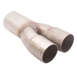 2-1 Stainless Exhaust Merge Collector Dual 2