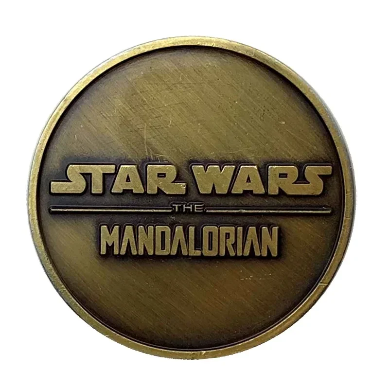 Hasbro Star Wars Warriors Relief Bronze เหรียญที่ระลึกคอลเลกชันการ์ตูนที่ระลึกป้ายโลหะเหรียญของขวัญ