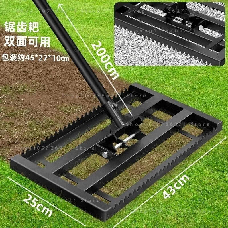 Lawn Garden Leveling Tool Garden Floor Rake Golf Course Leveler