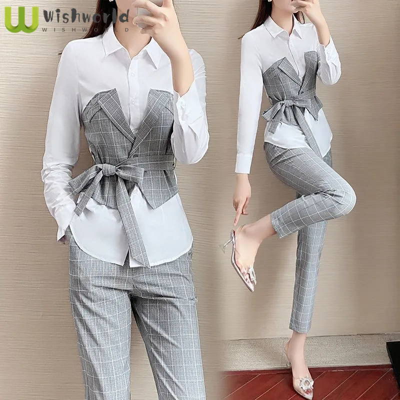 Spring and Autumn 2022 New Style Foreign Style Age Reducing Slim Fashionable Casual and Elegant Women\'s Two-piece Suit