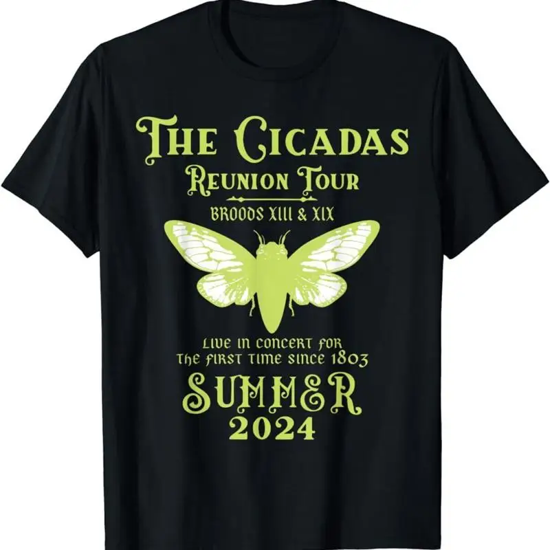 

Футболка для любителей Concert Fest The Cicada Reunion U S Tour 2024.