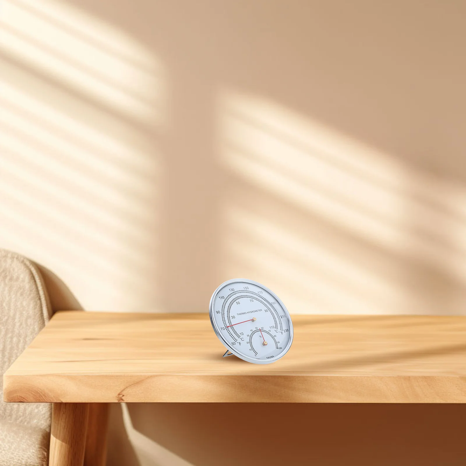 

Sauna Temperature Gauge Hygrometer High Accuracy Digital Thermometer for Steam Room Home Sauna Equipment Room Thermometer