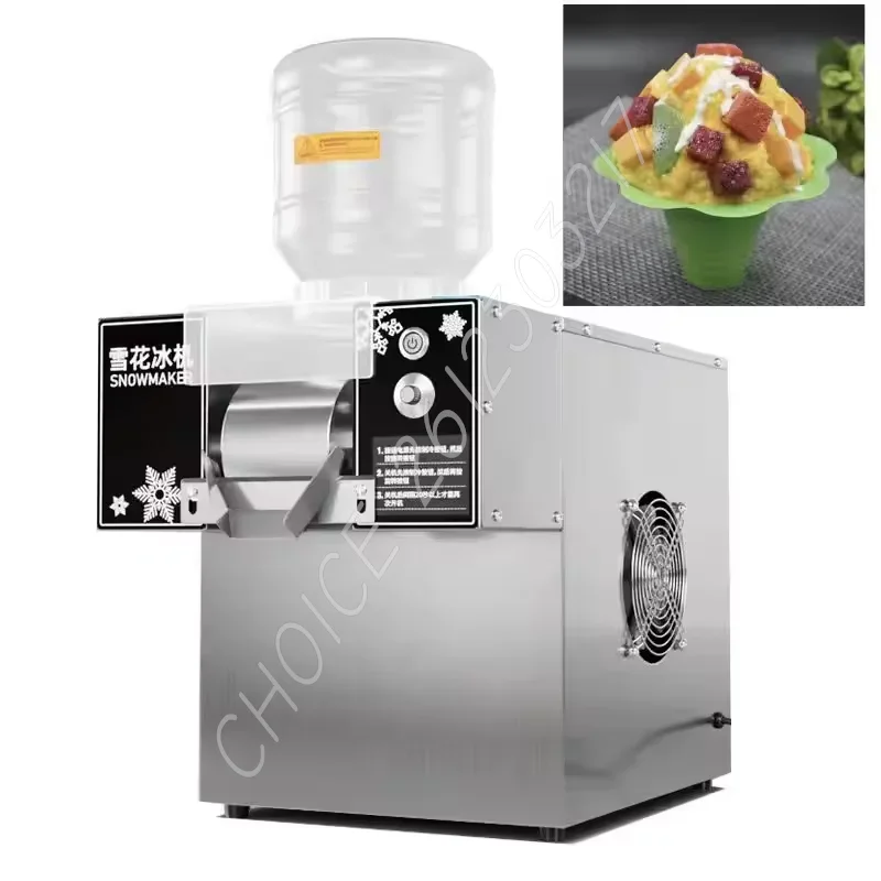 Automatic 60kg/day Mini Snow Ice Maker Shaver Machine Snowflake Ice Machine Korea Bingsu Maing Snowflake Ice Shaving Maker