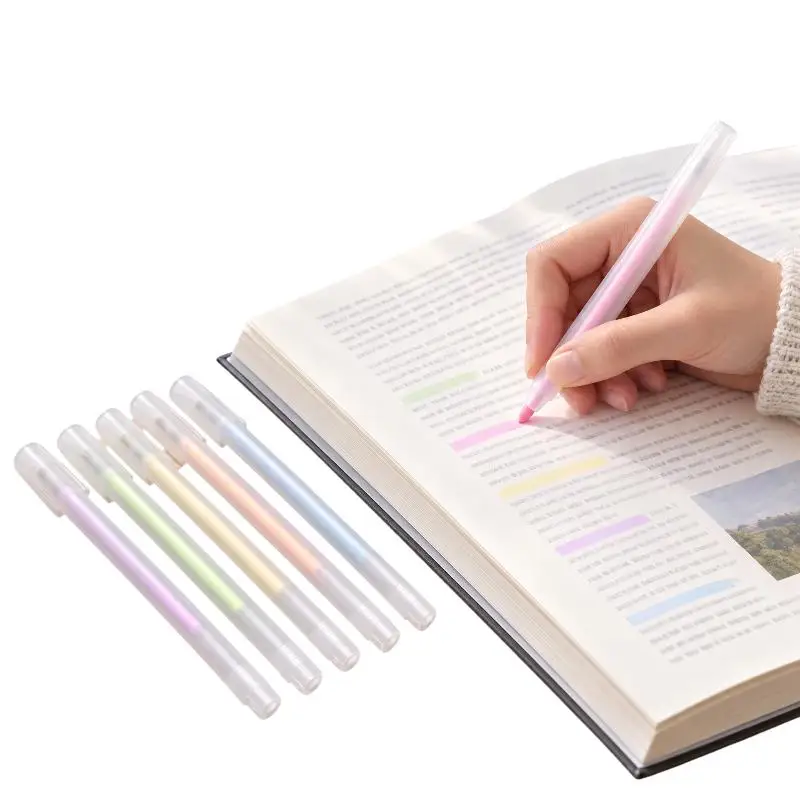 1/3/5Pcs Colorful Highlighter Pens Dot Glue Pen Quick Dry Point Adhesive Pen For Scrapbooking Journal Card Making Student Craft