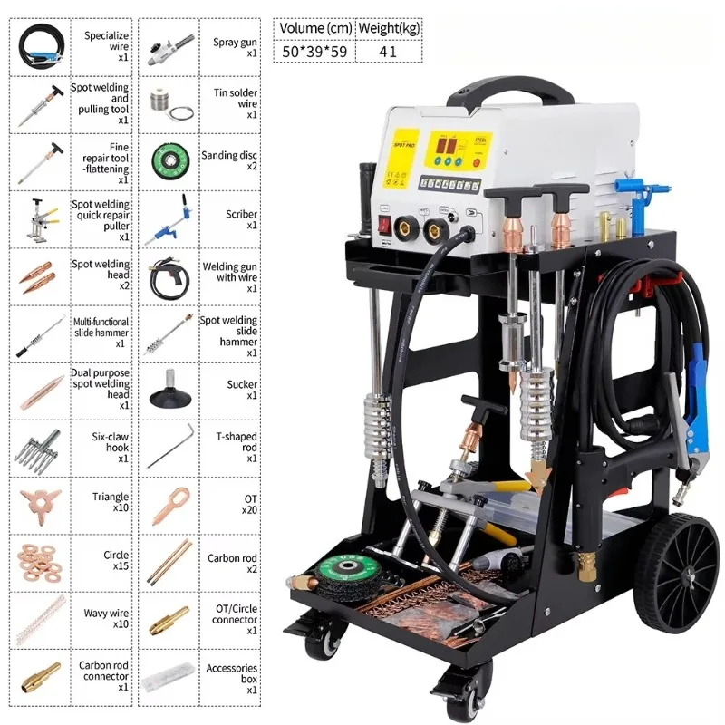 Auto Sheet Body Dent Repair Spot Welding Dent Drawing  Spot Welding