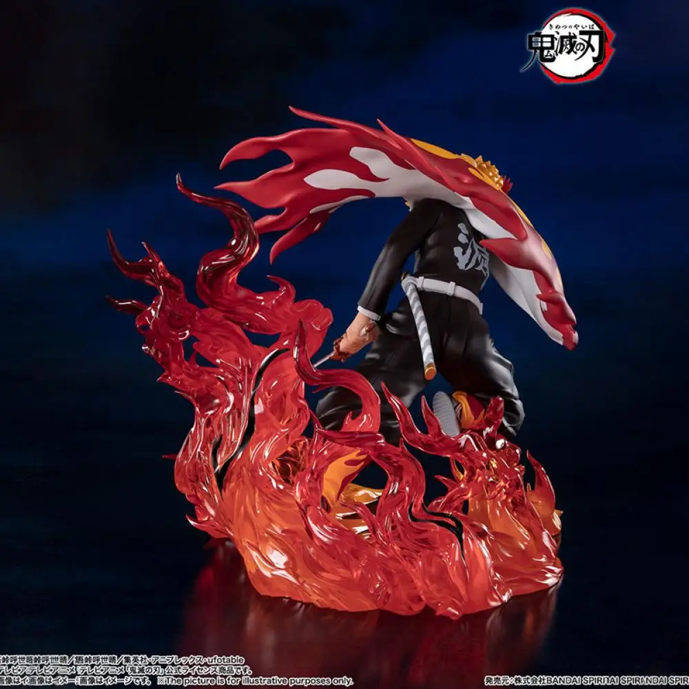 Bandai Echt Rengoku Kyoujurou Figuarts NUL Demon Slayer Super Robot Wars EXTRA BATTLE Anime Perifere Pop voor Verzamelaars