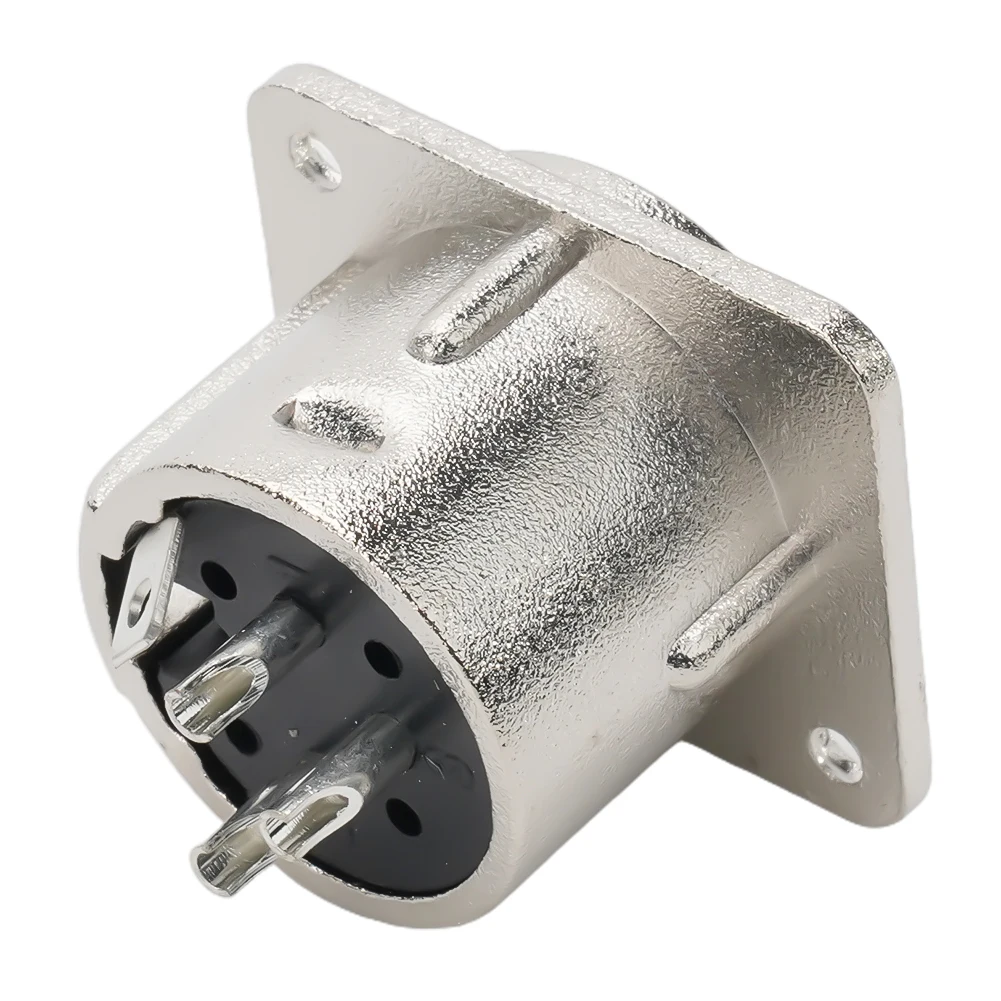 Enchufe XLR de 3 pines macho hembra montaje en Panel enchufe de chasis conector de Audio con conector de micrófono con terminales de soldadura para Patch Bay Snake Cabl