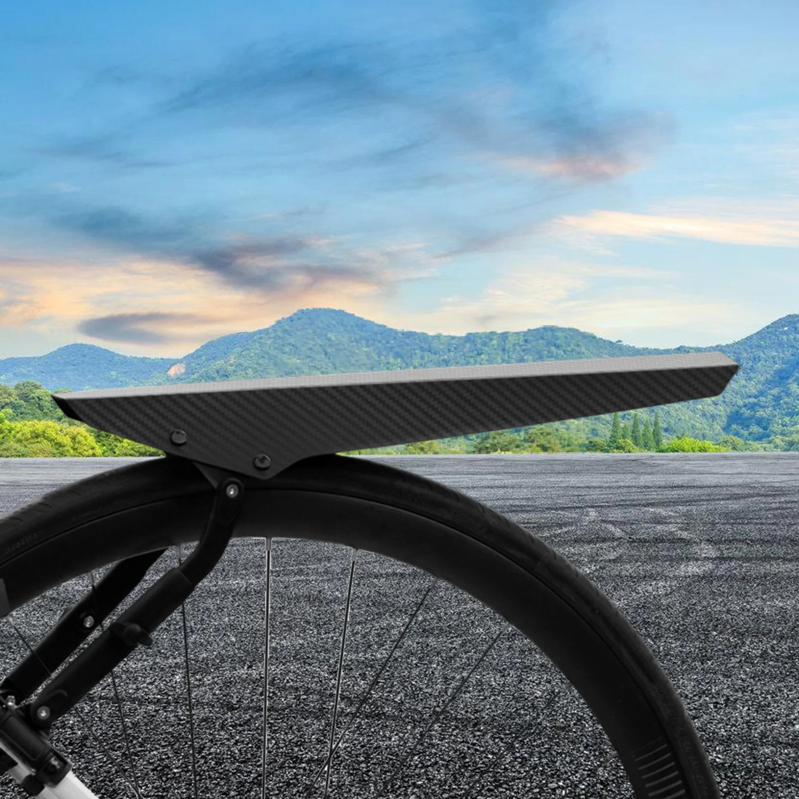 

Bicycle Foldable Mountain Bike Mud Guard Non-slip Adjustable Road Nylon Full Coverage