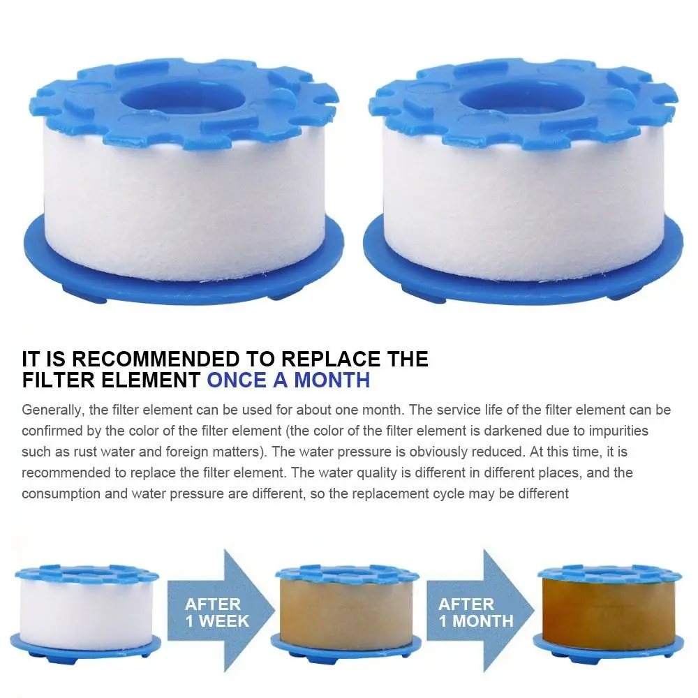 360 Degree Rotating Filter Splash-proof Faucet Shower Kitchen Sink Water Filter Faucet Nozzle Faucet Filter with Adapter