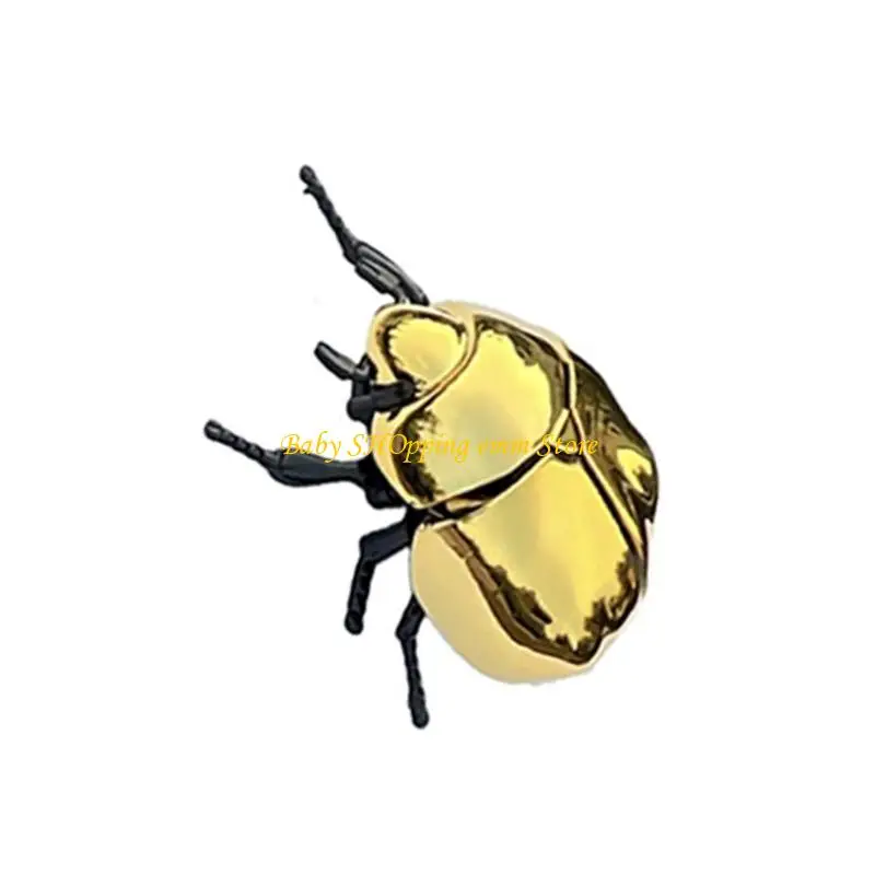 23GD Windup Spring Scarab Toy Toy Realistic Inet Toy para crianças Exploração científica