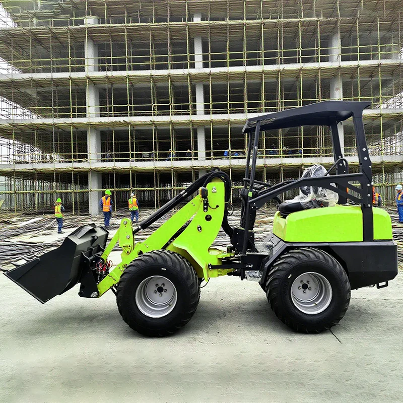 

Customized CE EPA telescopic loader, compact front shovel loader, agricultural micro sliding wheel loader