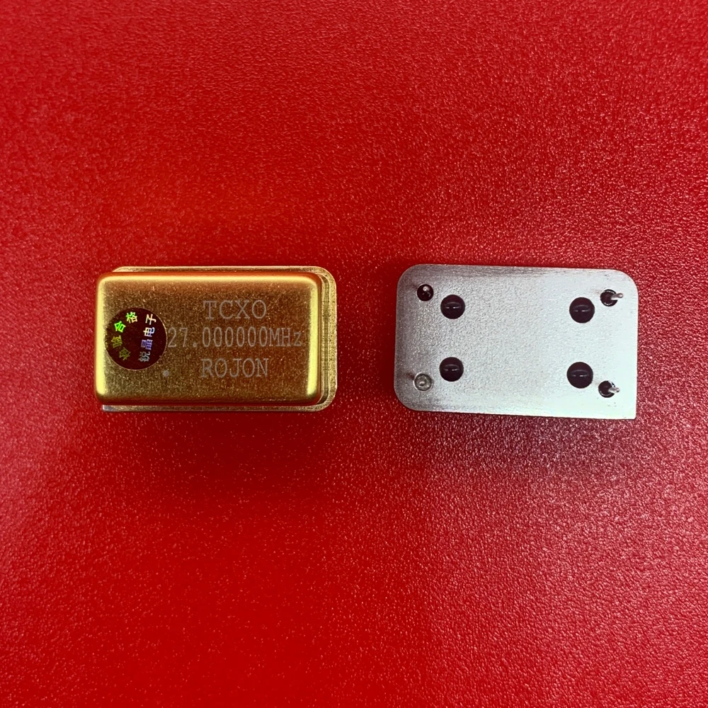 1PCS/ audio diy high precision TCXO 27.000MHz 0.1ppm gold plated version
