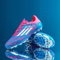 New Men Soccer Shoes Match Ultralight Breathable Football Boots Long Spikes Sneakers Indoor Cleats Training Drop Shipping