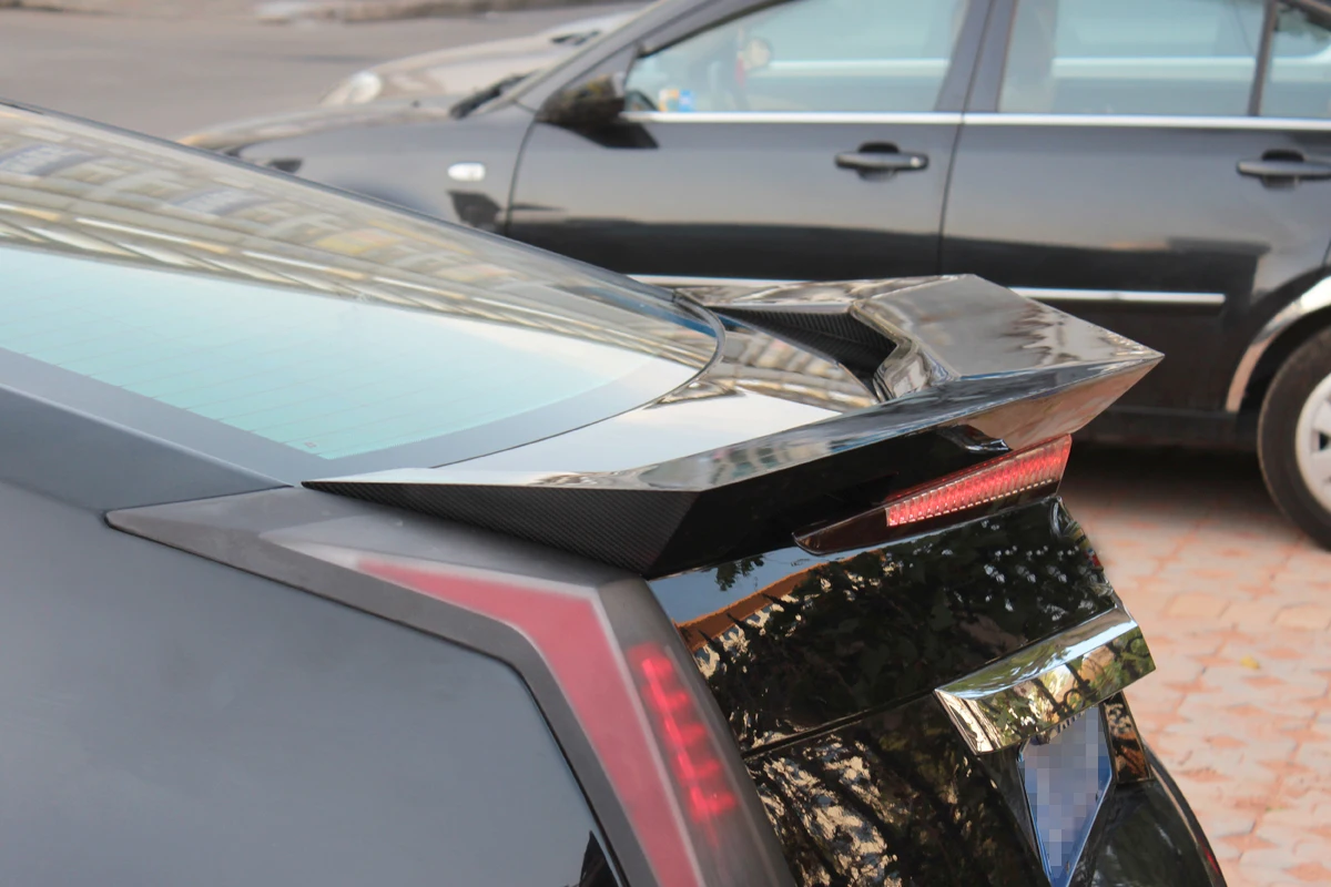مناسبة لمفسد الجسم الخلفي من ألياف الكربون مناسبة لكاديلاك CTS V 2-door 2011-2014