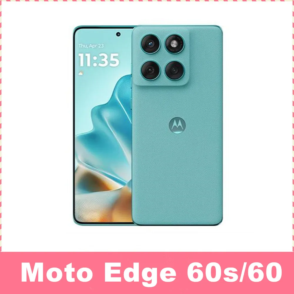 Motorola Moto Edge 60s/60 Размер 7400 6,7 дюйма 2712*1220 POLED 120 Гц 5500 мАч 50 МП NFC