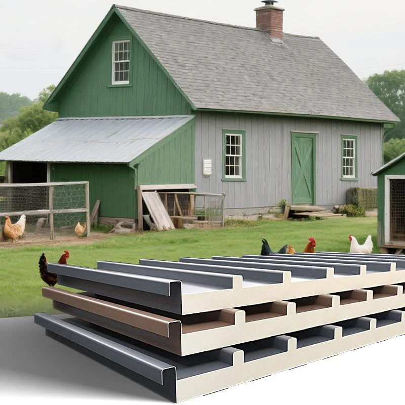 

Двухслойный изолированный навес для солнечной комнаты из алюминиевого сплава, водонепроницаемая металлическая покровная плитка, отличные стеновые панели, изолированная металлическая панель