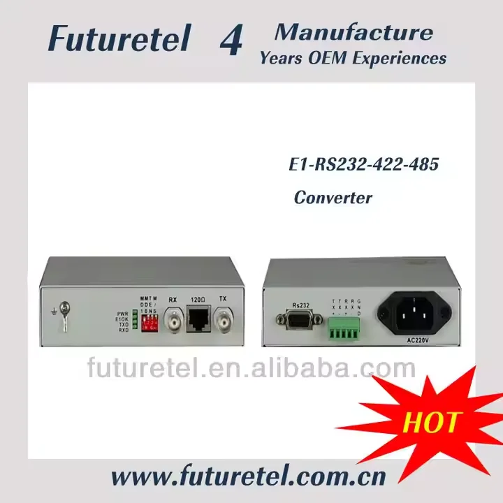 Konverter Serial ke E1 Rs232 Rs485