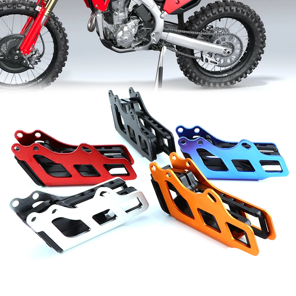 

Универсальная направляющая цепи для мотоцикла, защита для Honda CRF 125R 250R 450R 250RX 450RX 250X 450X 450L 450RL 2005-2021, запасные части