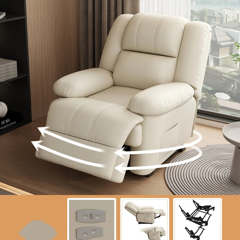 Fauteuil inclinable confortable pour salon, fauteuil, sièges de cinéma, chaise relaxante complète, fauteuils relaxants, luxe