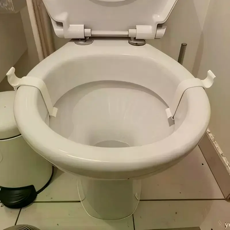 /PFU/Toilet Seat Stabilizer, Fix Wobbly Loose Toilet Lid, Easy Alignment Prevent Shifting & Sliding 1/2Pcs