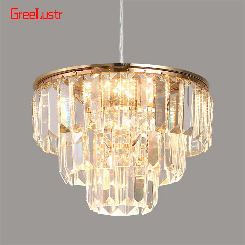 Crystal Indoor Chandelier Lamp Corridor Ceiling Light Pendant Bedroom Fixtures Luminarias Люстра Потолочная Hanging Home Decor