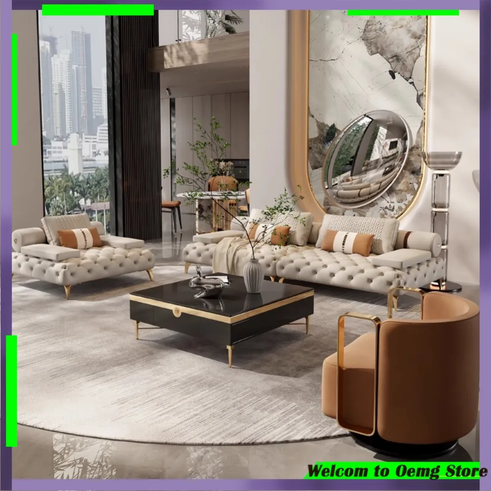 

Contemporary Lounge Corner Sofa Luxury Reclining Couch Stylish Divano Letto Comfortable Elegant Living Room Experience Furniture