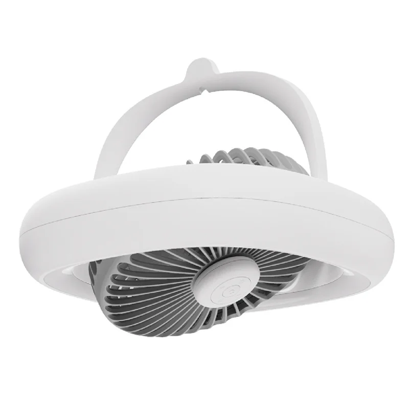 Ventilador de teto eficiente, ventilador oscilante com controle remoto, 7 tamanhos, 4000mah, 4 engrenagens e luz quente, lâmpada led, ventilador de teto de mesa usb, fácil de usar