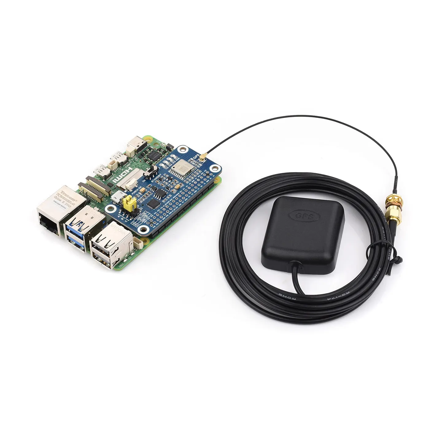 5 L76K Module GNSS Expansion Board A GNSS Positioning Module Support GPS Beidou