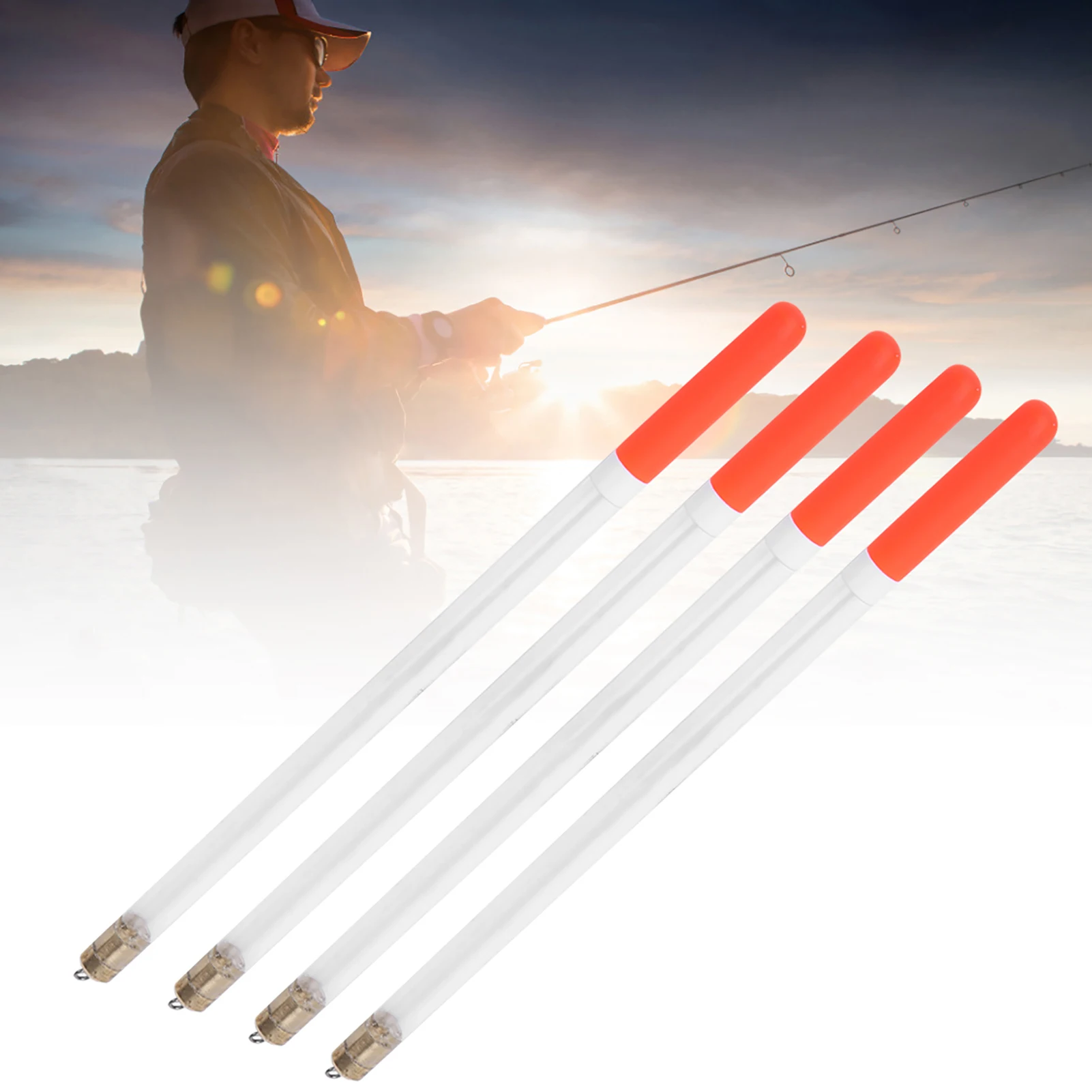  Plastic Fishing Floats Bobber Stick Tube Multi Purpose Fish Feed Baits Accessories Kit Fishing  Bobber