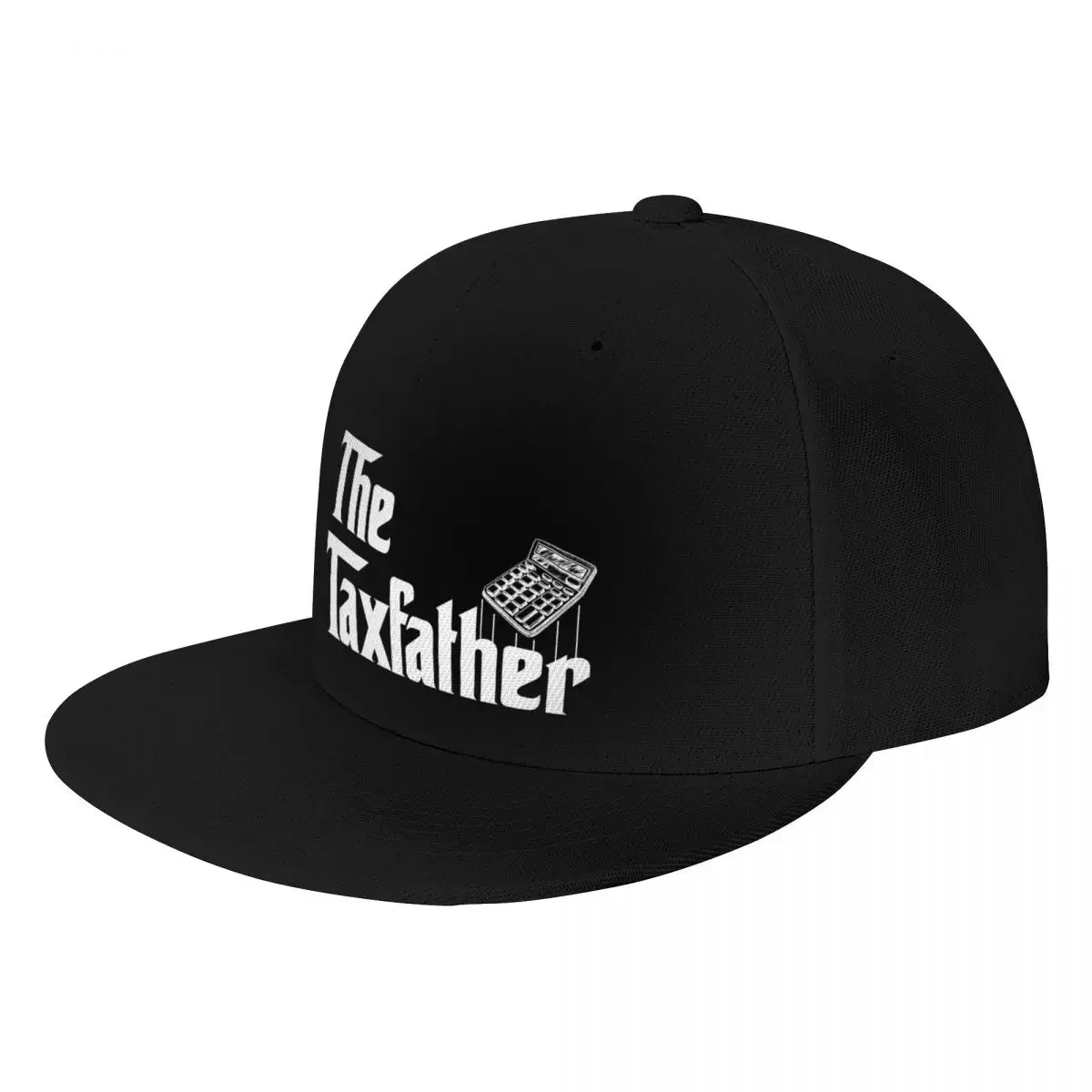 2026 The TaxFather: Accounting Gift Funny Accountant Tax Father Baseball Cap Custom Hat Black Hard Hat Men's Luxury Women's