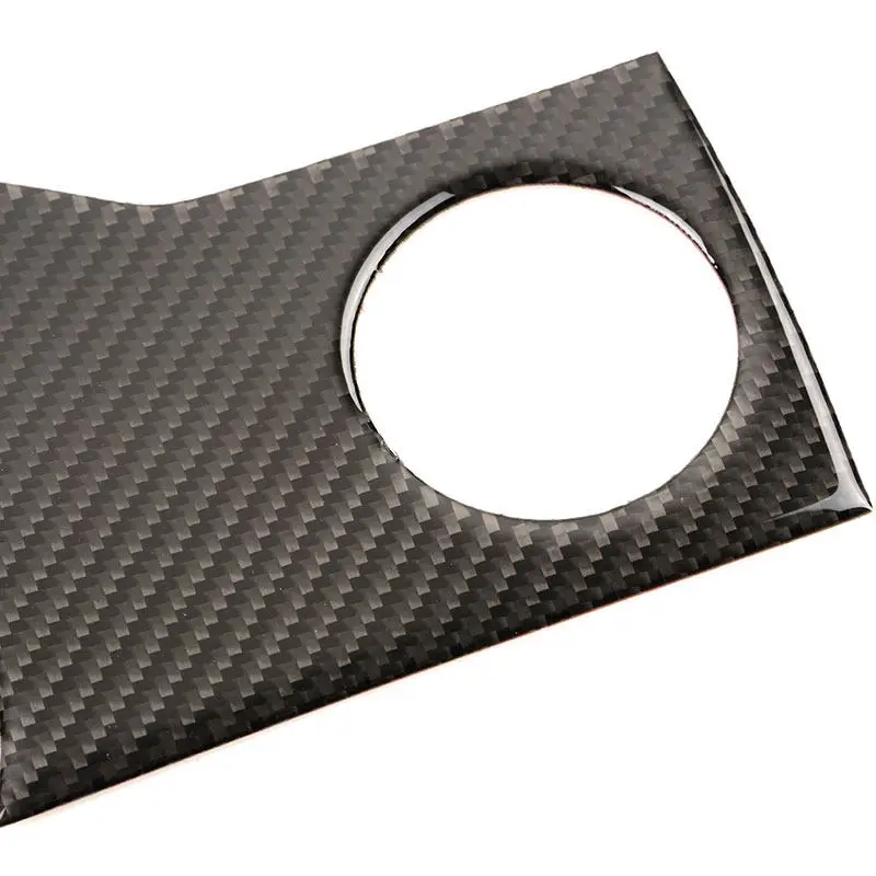 Car Interior Accessories Carbon Fiber/Piano Black For Chrysler 300 300C 2005-2010 LHD/RHD Below Speedometer Keys Frame Trim